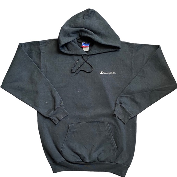 Champion Other - Black champion vintage hoodie size small hoody